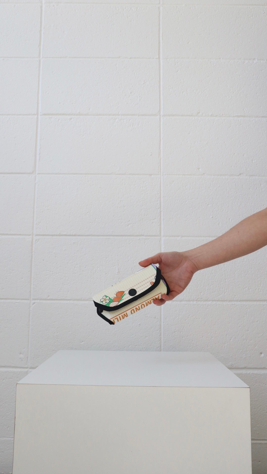 Nikki x INTO Carry - Bonsoy Almond Milk Glasses Case - Exclusive to BLAEK Store