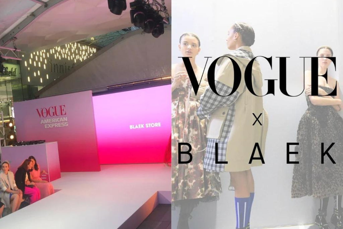 VOGUE X BLAEK STORE