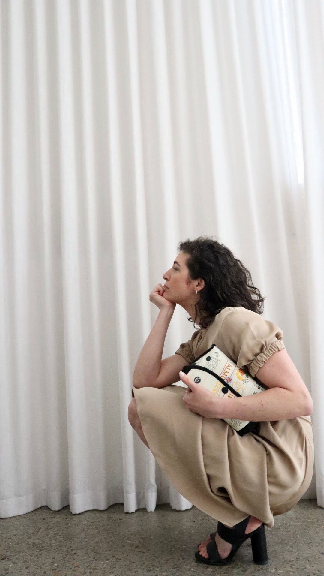 Nikki x INTO Carry - Bonsoy Almond Milk Mini Cross-Body Bag - Exclusive to BLAEK Store