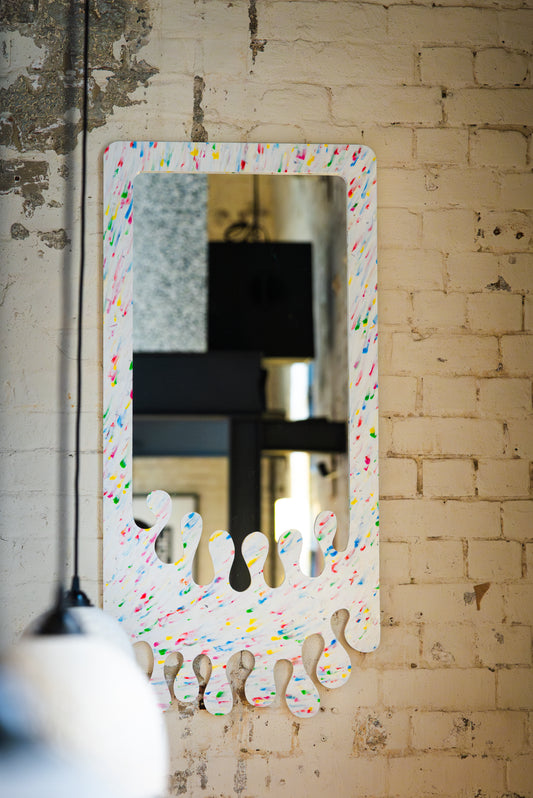 The R.O.C Drippy Mirror - Multicolour