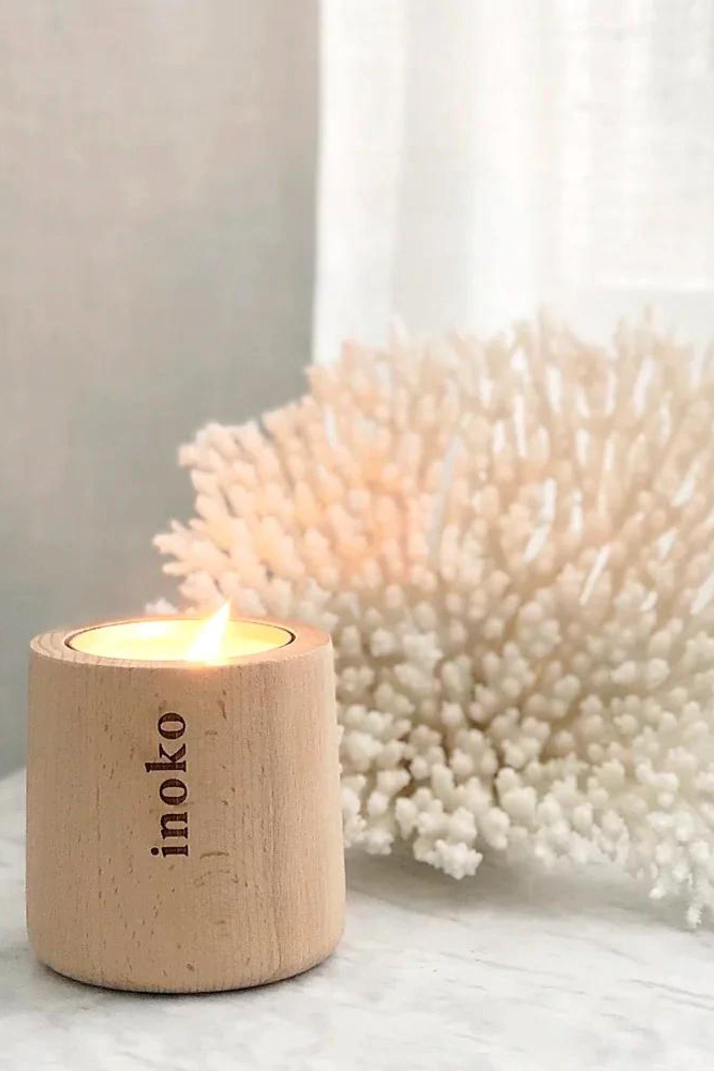 Timber Candle Vessel - Small