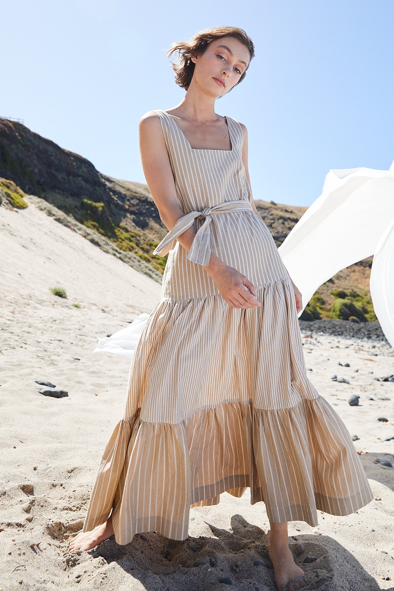 Tier Dress - Sand